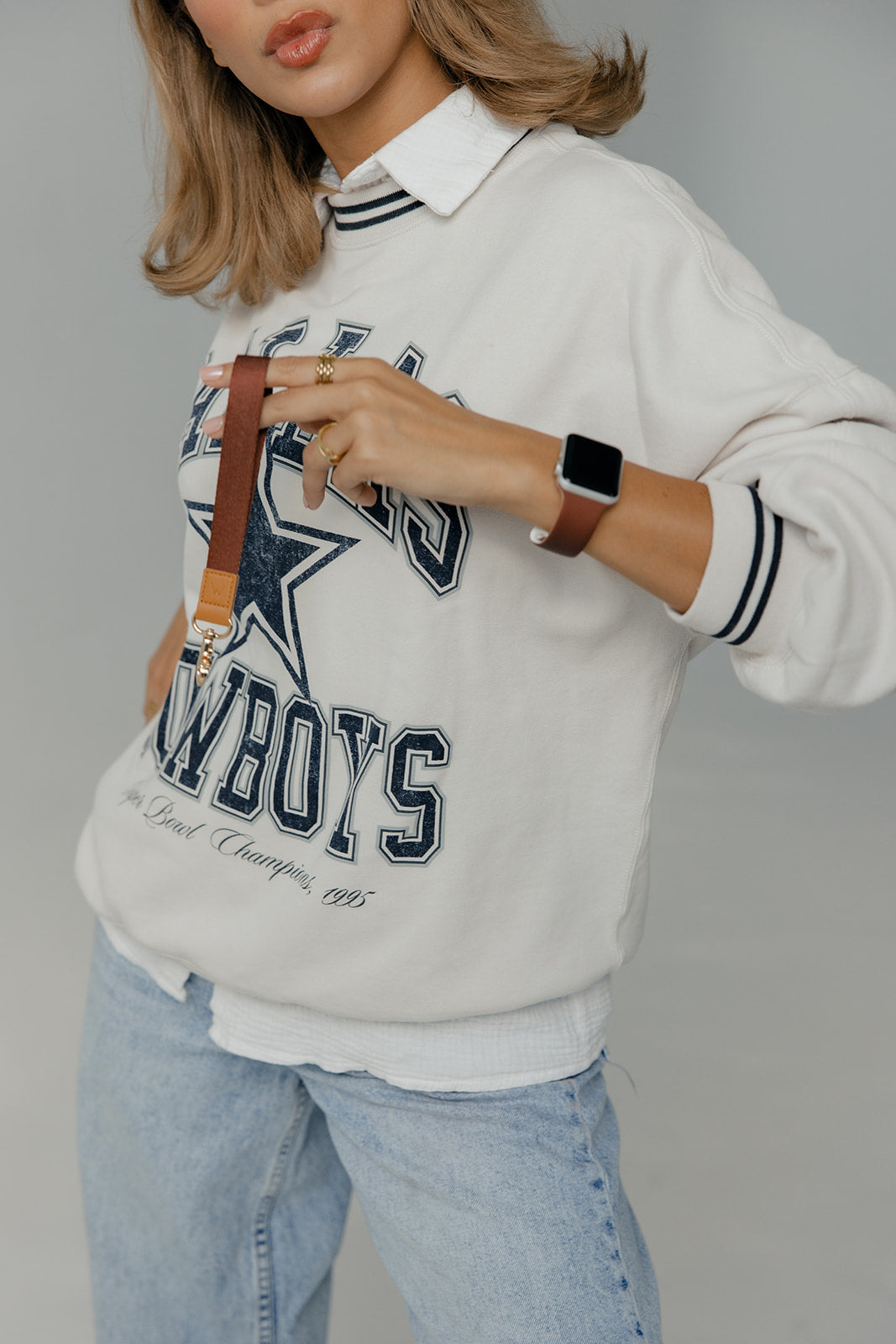 Crimson Bloom Wrist Lanyard