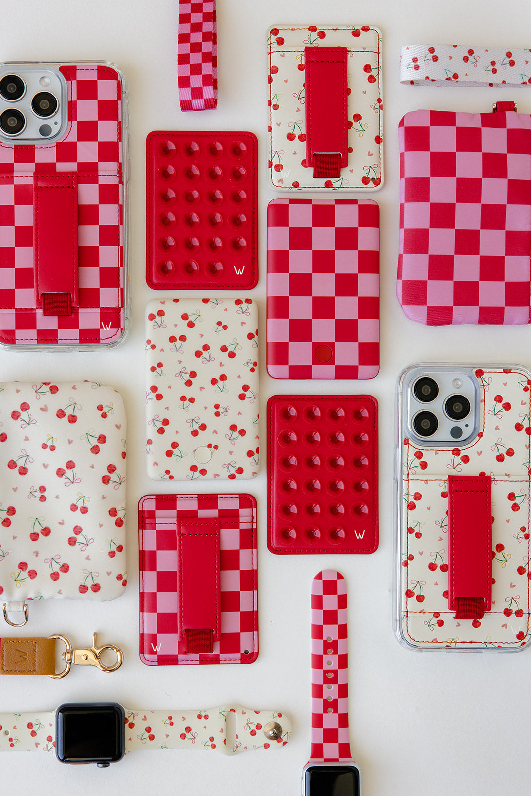 Raspberry Rush Large Zipper Pouch