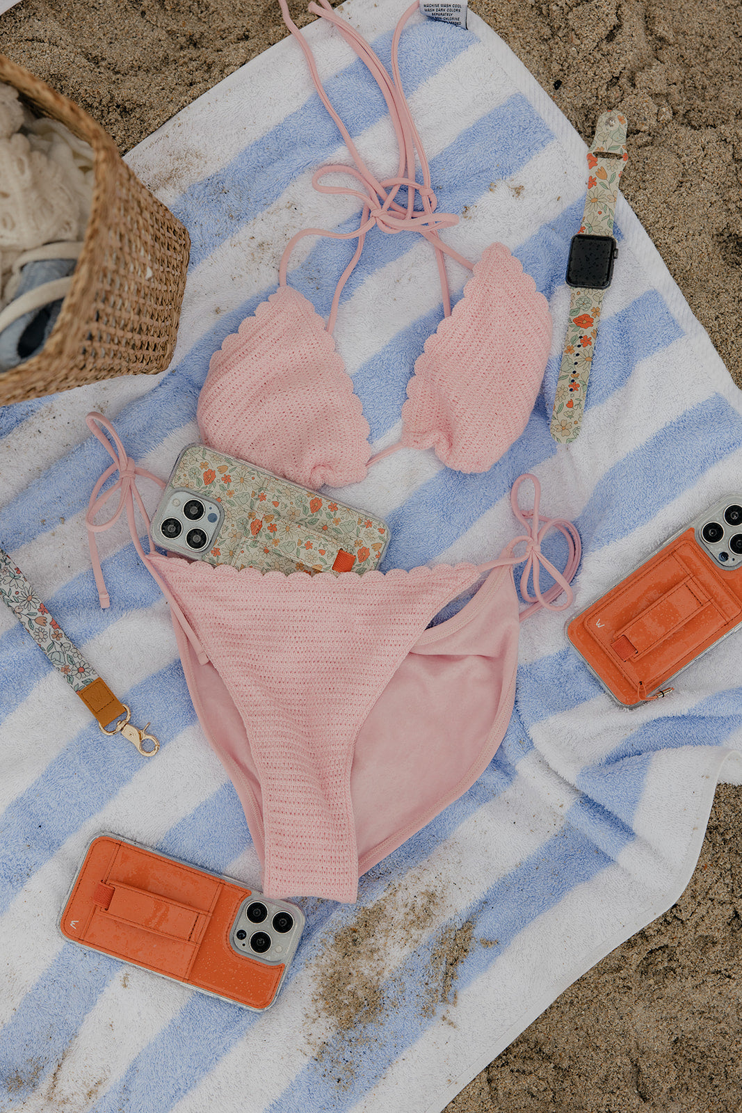 Coral Crush Magnetic Case and Wallet