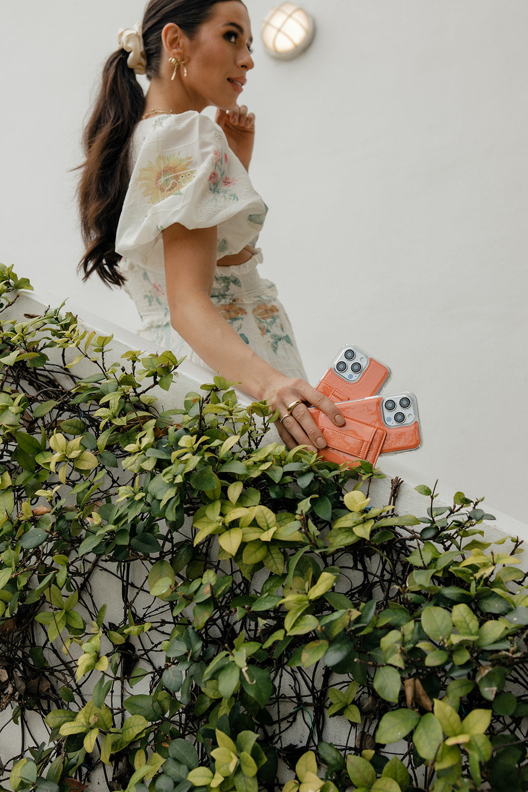 Coral Crush Magnetic Case and Wallet