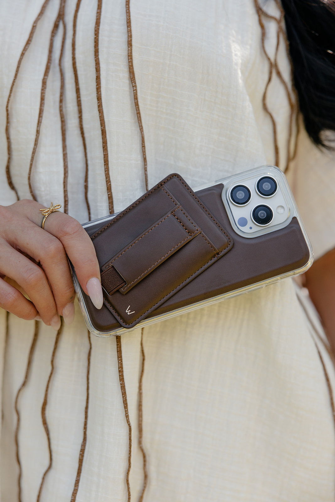 Dark Chocolate Magnetic Wallet