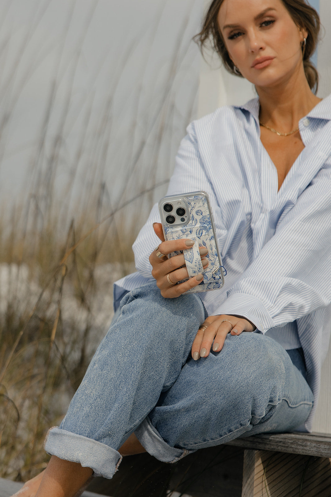 Blue Willow Magnetic Case and Wallet