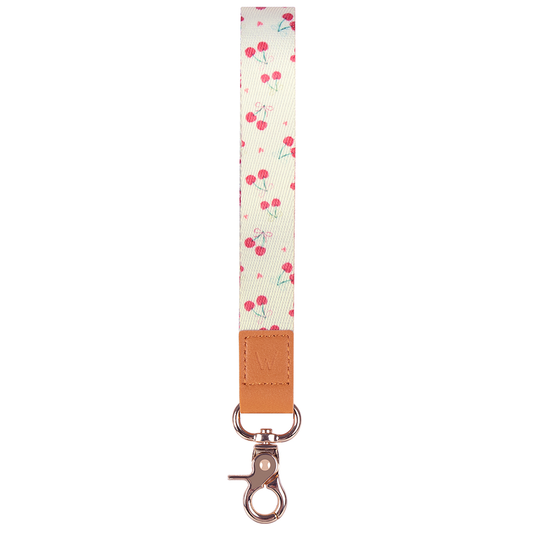 Cherry On Top Wrist Lanyard
