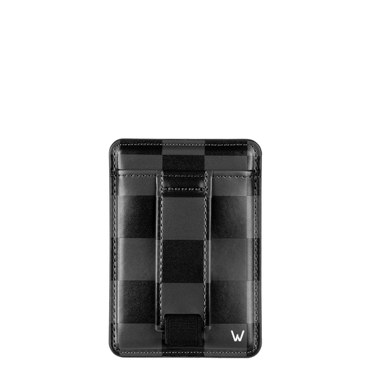 Midnight Check Magnetic Wallet